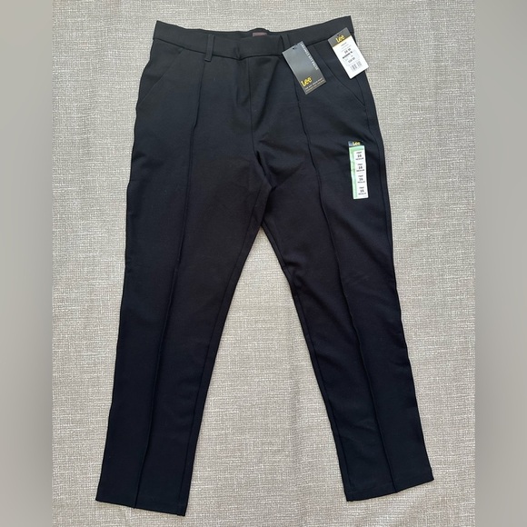 Lee Pants - Lee Ultra Lux Comfort Straight Leg Pants – Women’s Size 16 Medium – Black – NWT